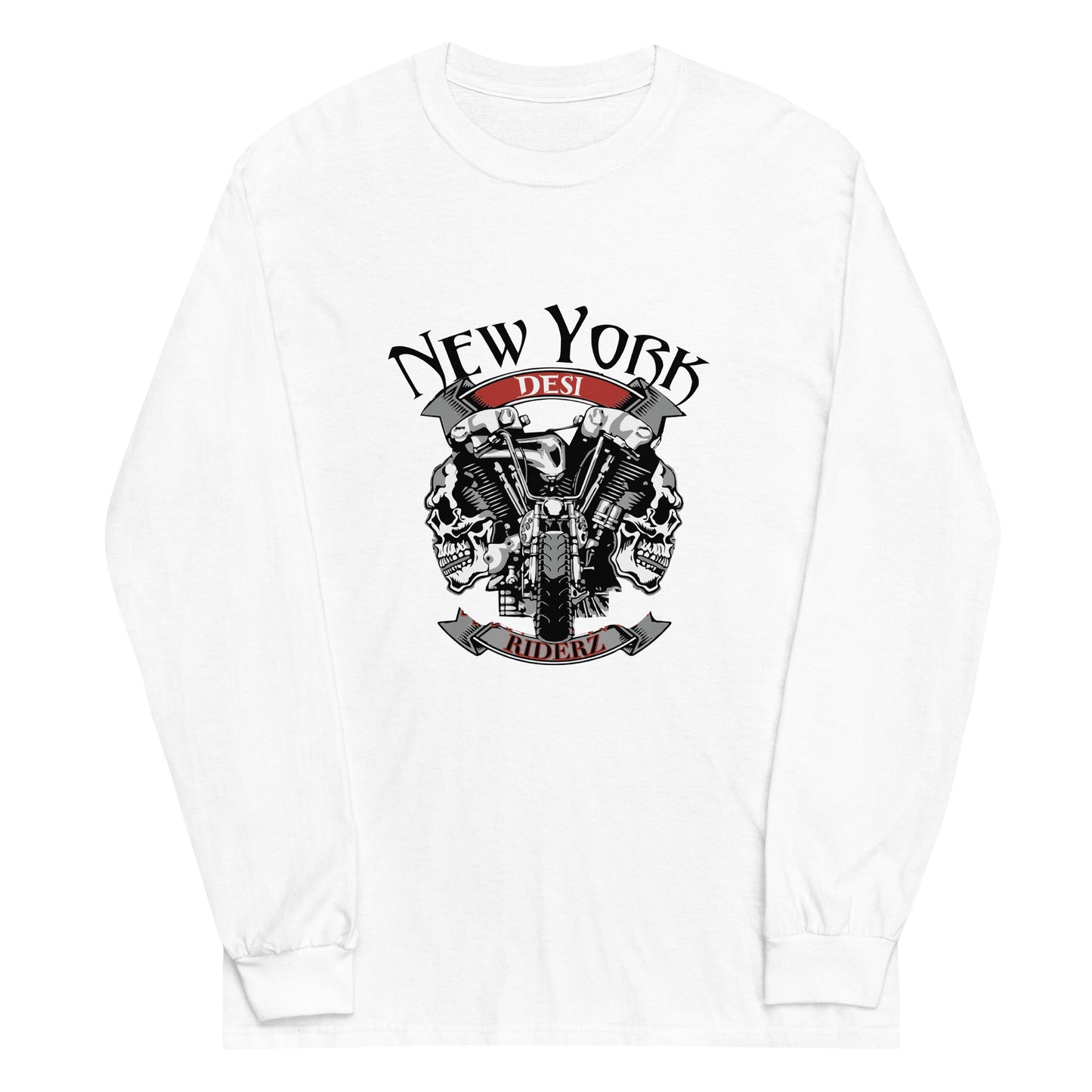 NY Desi Riderz - Men’s Long Sleeve Shirt