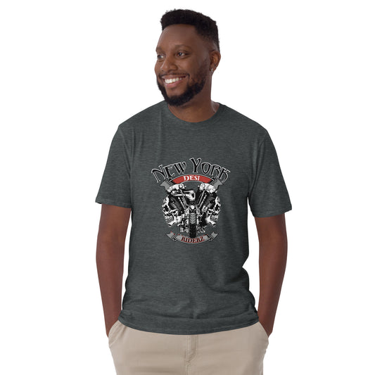 NY Desi Riderz - Short-Sleeve Men's T-Shirt